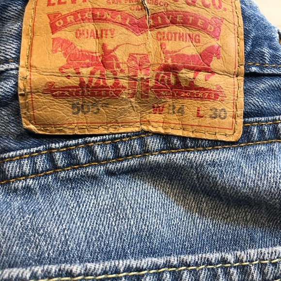 Levi’s 505 Jeans 34 x 30 - Picture 4 of 11